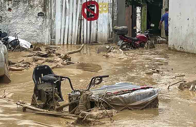 Chega a 24 número de mortos por chuvas no Litoral Norte