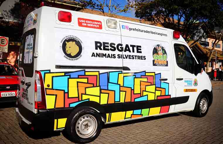 Nova ambulância reforçará resgate de animais silvestres