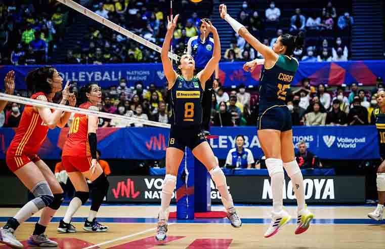 Brasil perde da China na estreia da Liga das Nações