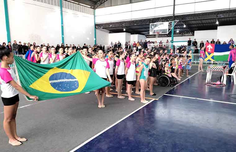 Torneio de Ginástica Rítmica reúne 150 atletas