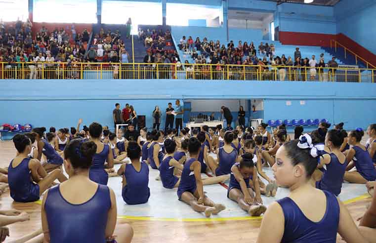 Portelão recebe 1ª edição de evento de ginástica rítmica