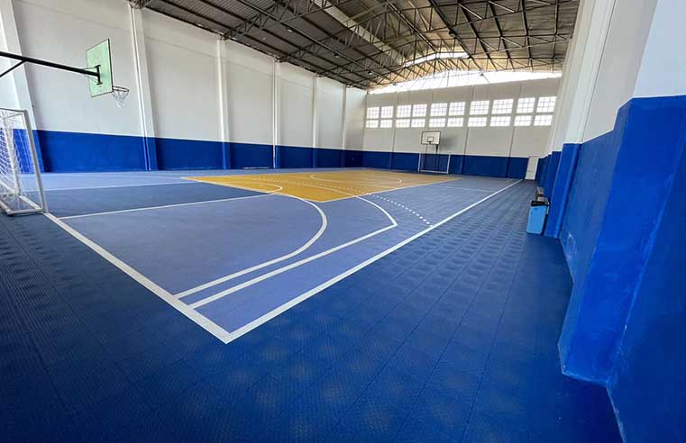 Ginásio do Piratininga é reinaugurado após reforma