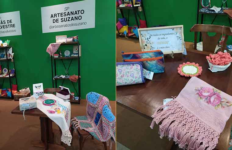 Artesãos suzanenses participam do ABCasa Fair