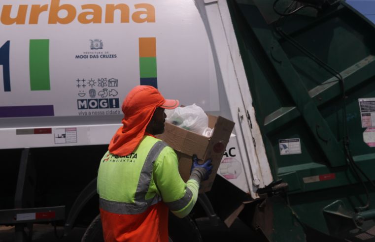 Coleta de lixo será adiantada em alguns bairros de Mogi