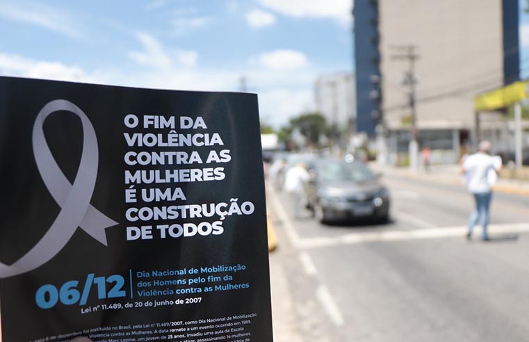 Fim da violência contra mulher é tema de campanha em Suzano