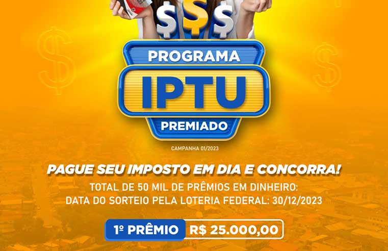 Programa IPTU Premiado de Santa Isabel vai sortear R$ 50 mil