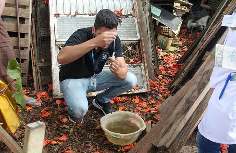 Poá alerta para aumento dos focos de dengue no verão