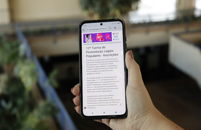 Inscrições para curso de Promotoras Legais abrem na 4ª