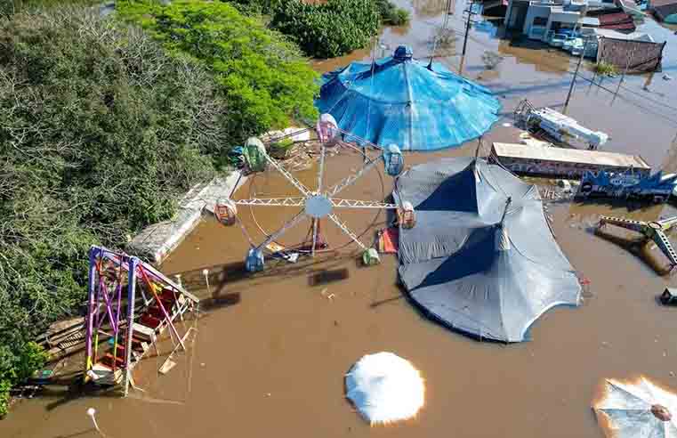 Quase 90% das cidades do RS foram atingidas pelas chuvas
