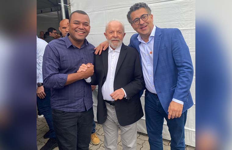 Lula reforça apoio à pré-candidatura de Fabiano em Itaquá