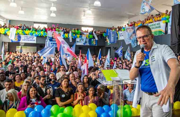 Arujá lança Camargo à reeleição com Rodolfo Machado vice