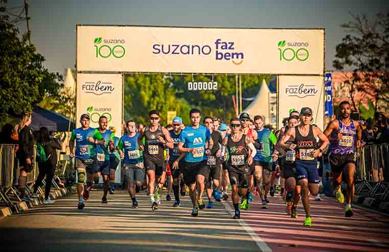 Mais de seis toneladas de alimentos são arrecadados em corrida