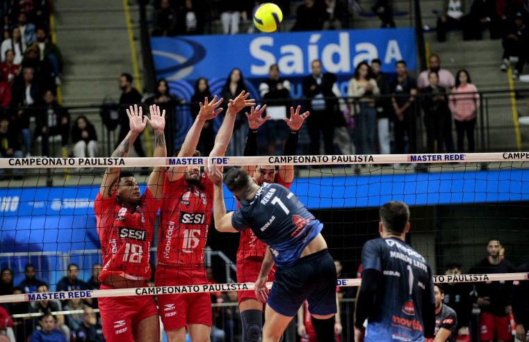Suzano Vôlei abre final do Campeonato Paulista contra o Renata