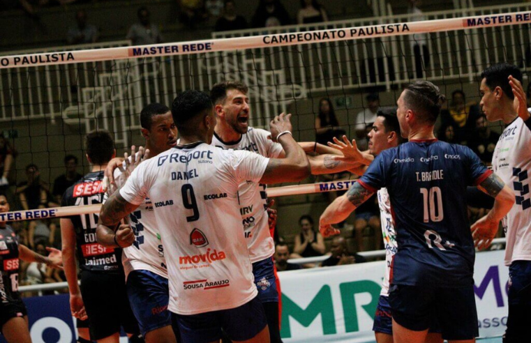 Fora de casa, Suzano vira sobre Sesi Bauru e garante vantagem na semifinal do Paulista 2024