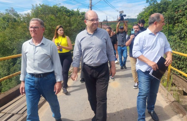 Volta Fria: DER entrega projeto para nova ponte e rotatória