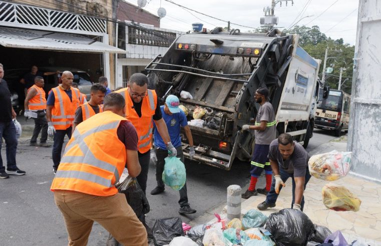 Coleta de lixo em Poá é reforçada após atraso por enchentes