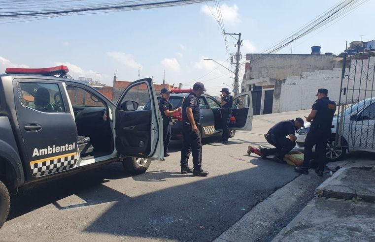 Mulher aciona Botão do Pânico e agressor é preso em Ferraz