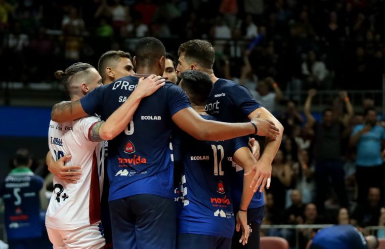 Em noite épica, Suzano Vôlei bate Itambé Minas e força 3° jogo