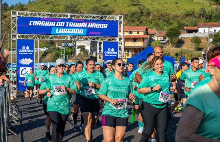 Corrida do Trabalhador 2025 em Guararema bate recorde