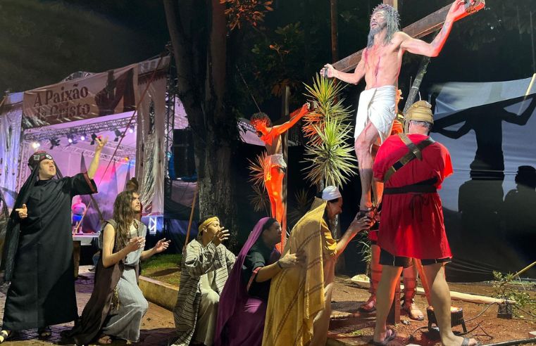 Paixão de Cristo também leva emoção em Itaquá