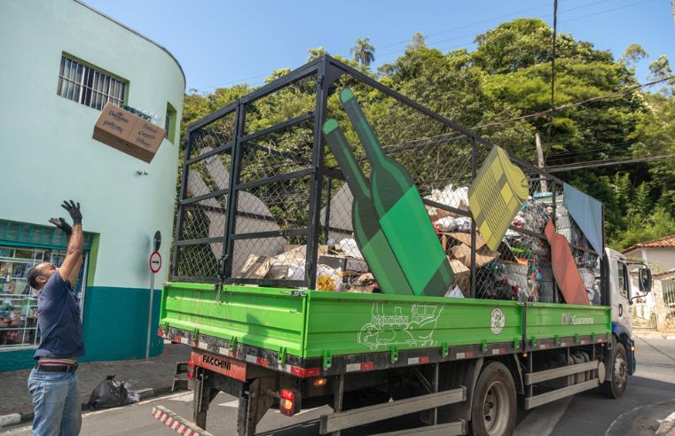 Coleta seletiva e outras ações ambientais marcam Guararema