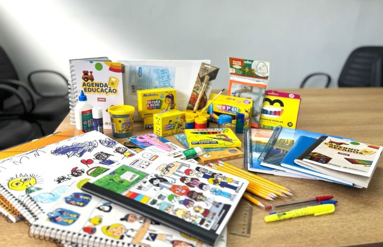 Entrega de material escolar começa em Itaquá na segunda-feira, 5
