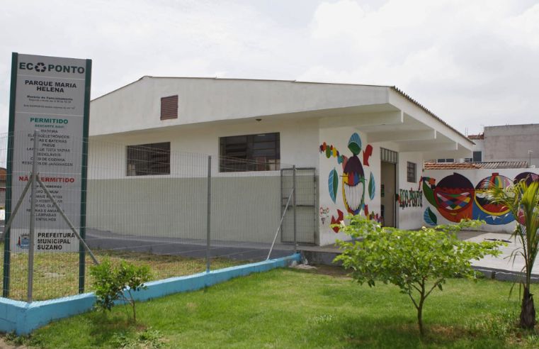 Ecopontos de Suzano recolhem mais de 3 mil toneladas no ano