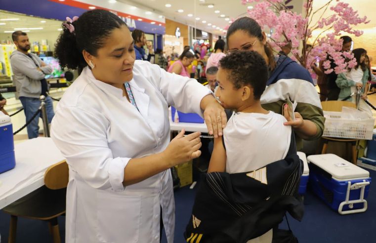 Vacinação contra gripe ocorre no Largo da Feira no sábado