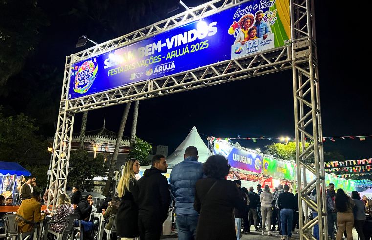Festa das Nações 2025 abre aniversário de Arujá