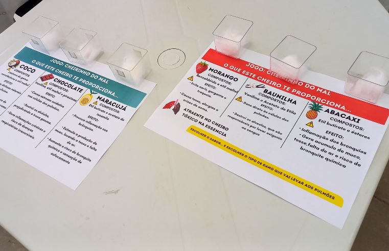 Programa antitabagismo leva orientação em Parque de Mogi