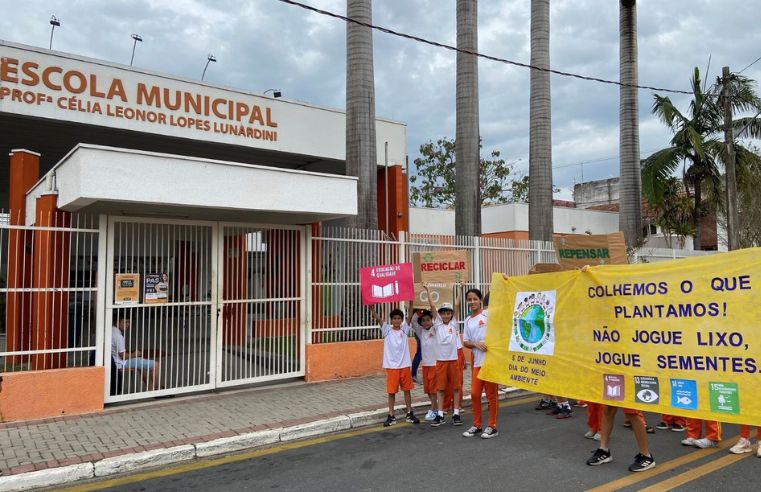 Projeto Natureza na Escola muda rotina de alunos em Guararema