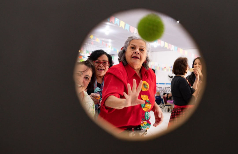 Festa junina do CCI anima idosos com tradição e muita alegria