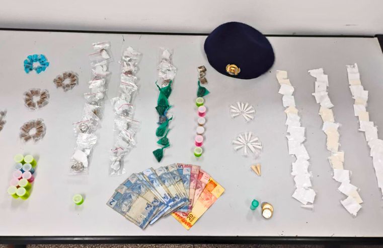 Homem com drogas é preso pela GCM de Suzano no Jd Graziela