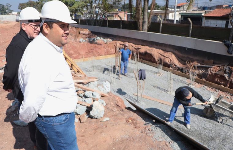 Obra da Fatec em Suzano chega a 50% com estrutura moderna