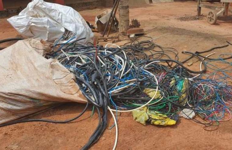 Furto de fios terá pena dobrada com nova lei federal aprovada