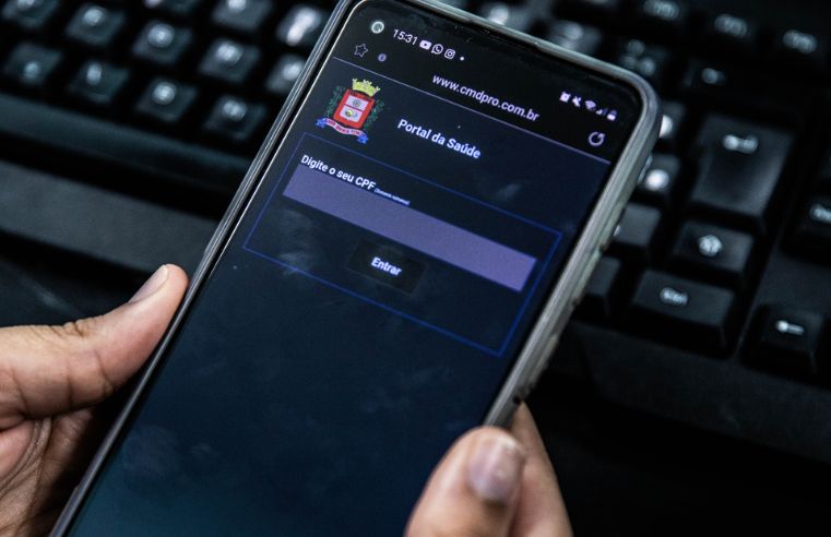 Agendamento on-line facilita marcação de consultas em Ferraz