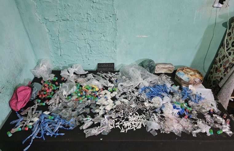 GCM de Itaquá apreende drogas em ação da Operação Psicose