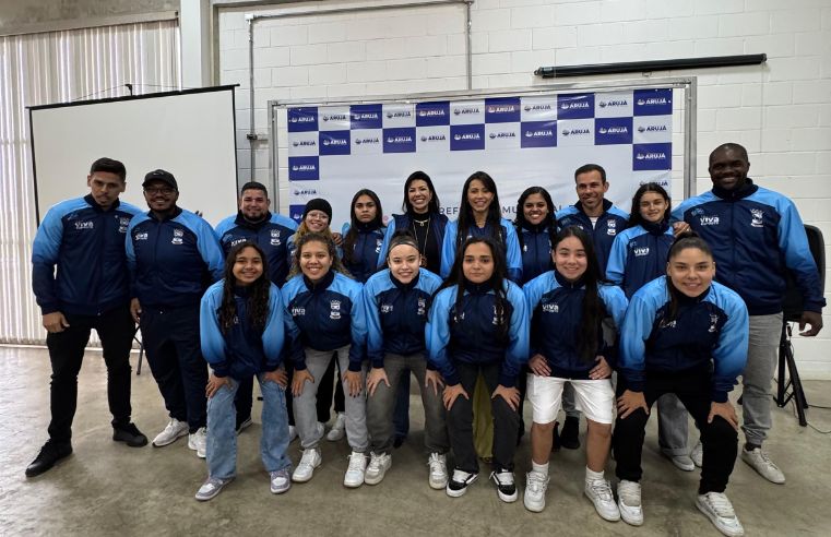 Entrega de agasalhos marca apoio de Arujá aos Jogos Regionais