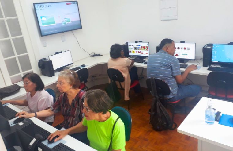 Crimes digitais crescem e Prefeitura de SP capacita idosos