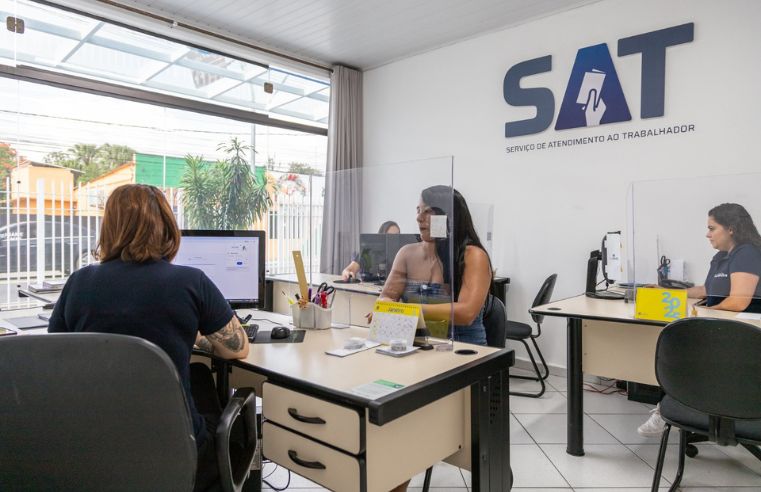 SAT de Guararema abre mais de 100 vagas de emprego nesta semana
