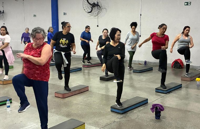 Itaquá promove aula de step e jump com entrada solidária nesta quarta