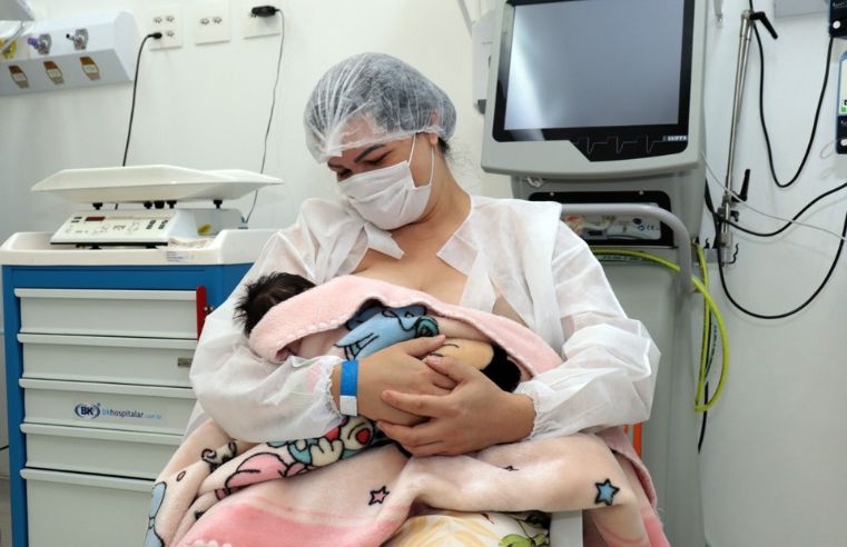 Aleitamento materno guia ações em UBSs de Suzano durante agosto