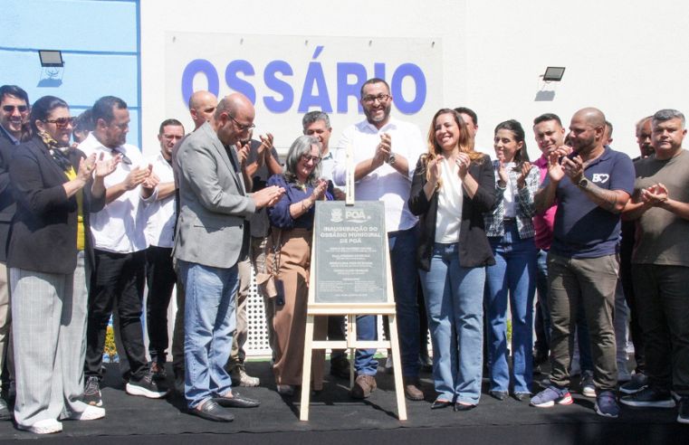 Ossário Municipal é inaugurado em Poá