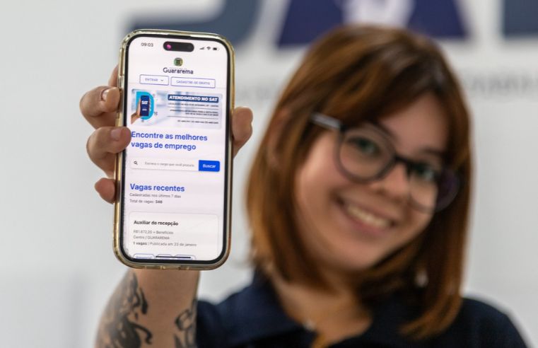 Mais de 100 vagas de emprego estão abertas em Guararema nesta semana