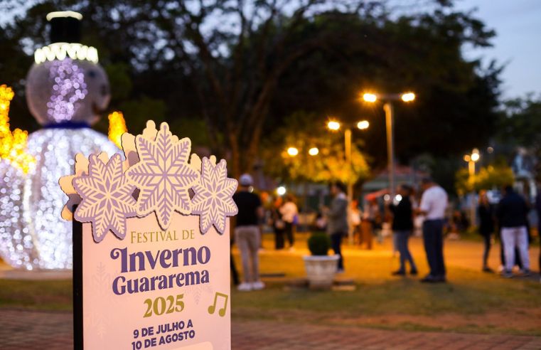 Festival de Inverno Guararema 2025 reúne atrações para toda a família