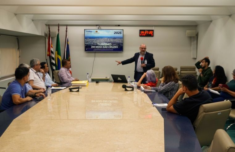 Mogi das Cruzes apresenta Plano Diretor de Turismo aos vereadores