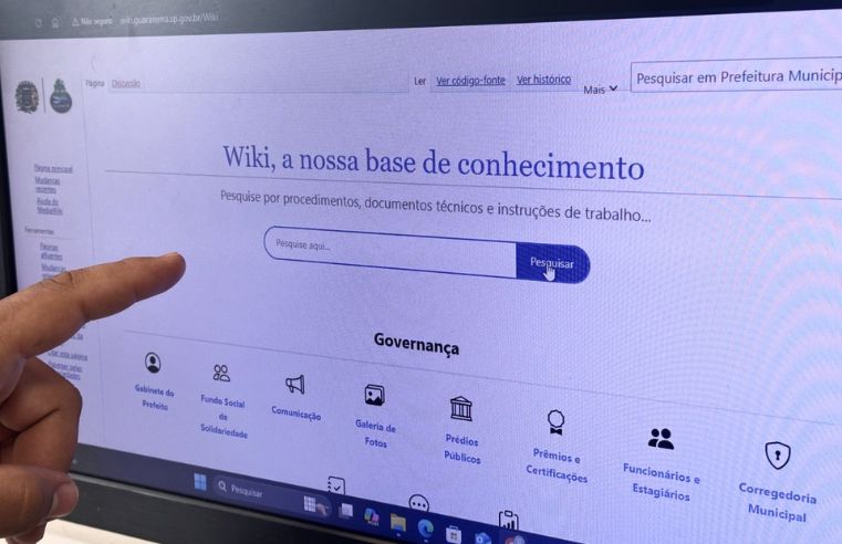 Prefeitura de Guararema lança intranet e wiki para servidores
