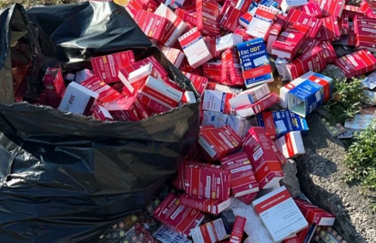 Vigilância Sanitária recolhe 17 quilos de medicamentos em Jundiapeba
