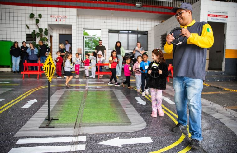 Projeto Agente Mirim inicia formação de alunos sobre leis de trânsito