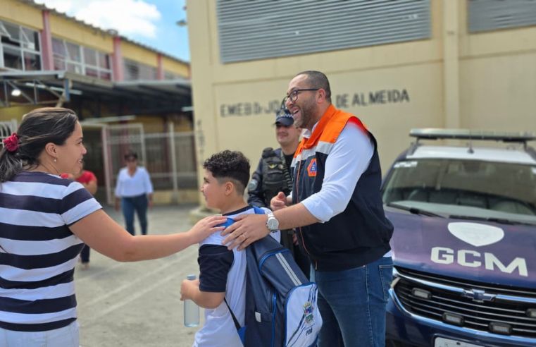 GCM de Poá amplia ronda escolar e reforça segurança nas escolas